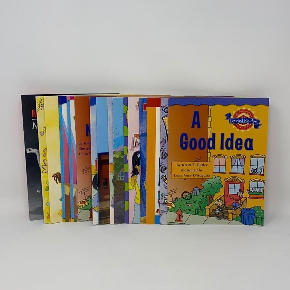 Bundle of 16 Houghton Mifflin Leveled Readers Books